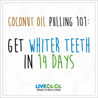 Coconut Oil Pulling 101: Erhalten Sie weißere Zähne in 14 Tagen.