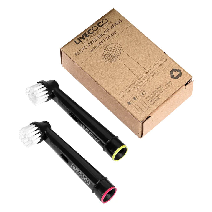 Cabezales de cepillo reciclables compatibles con Oral-B*.