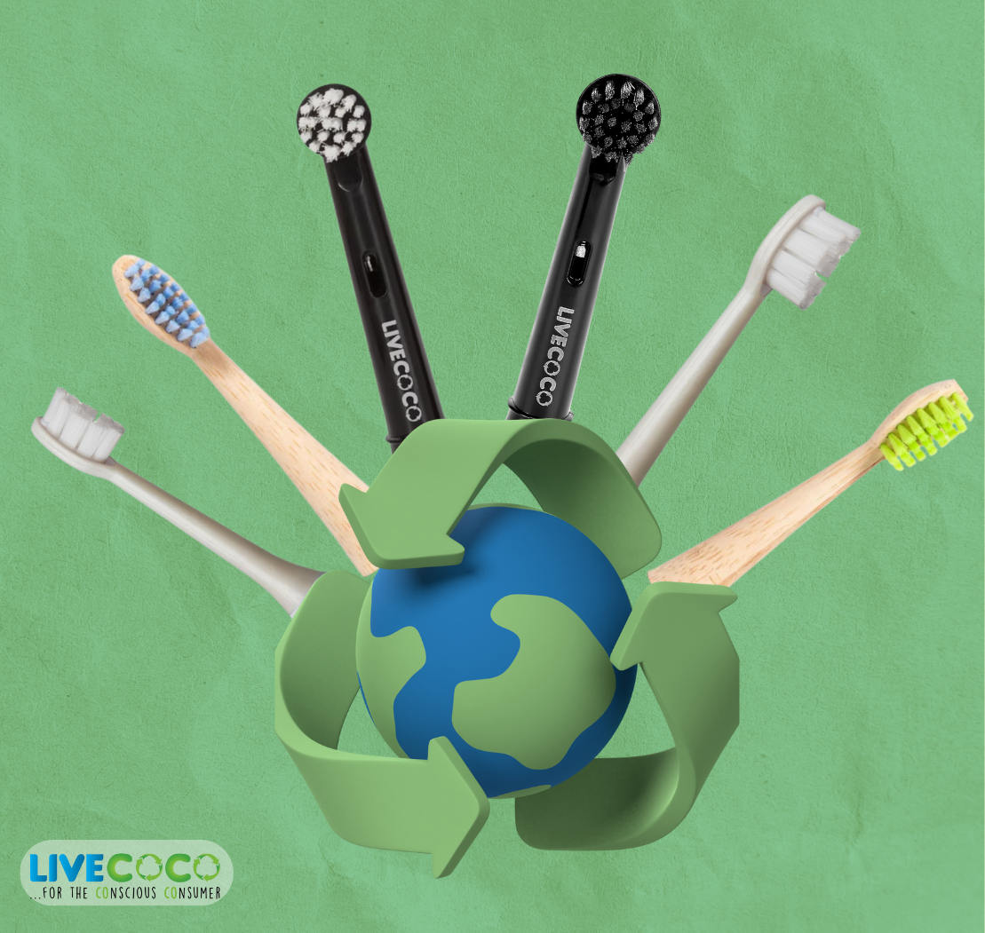 EcoFriendly & Recyclable Electric Toothbrush Heads LiveCoco