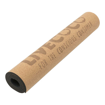 Cork Yoga Mat & Canvas Bag