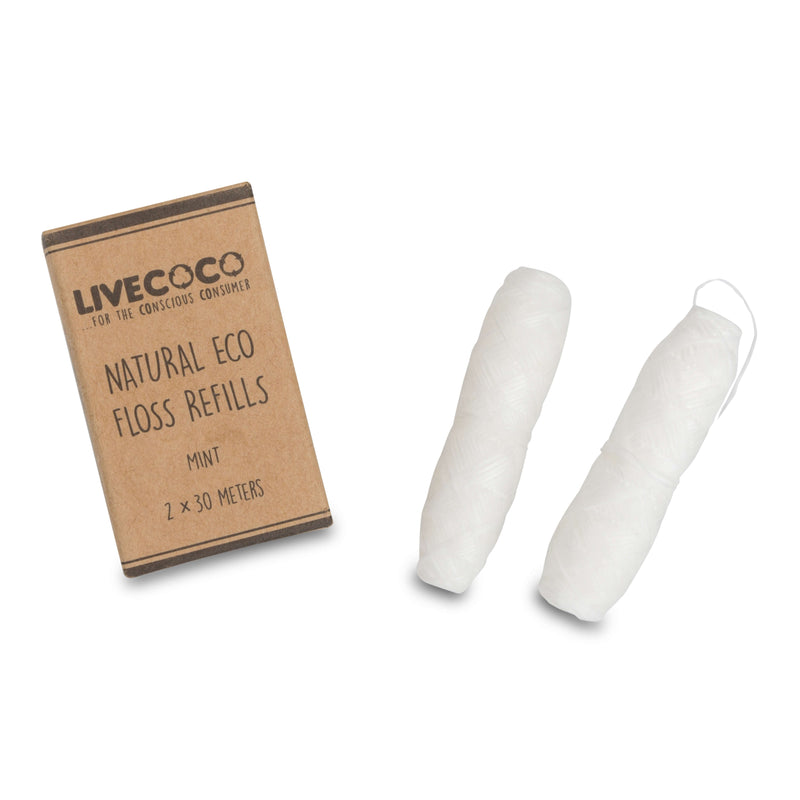 SPECIAL OFFER Natural Eco Floss Refills - Fresh Mint Flavour